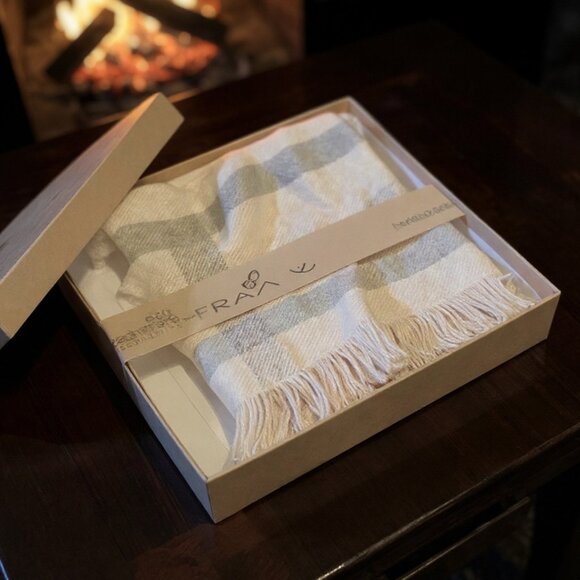 Fraas eco-cashmere winter scarf in original packaging - Picture 2 of 2
